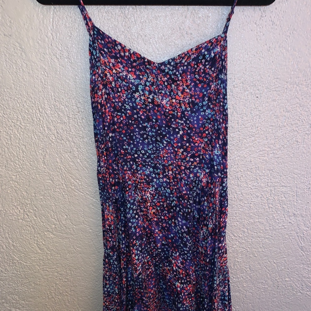 Blue Floral Dress